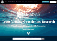 Tablet Screenshot of earthcube.org